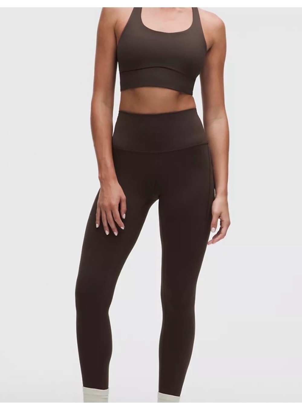 lululemon athletica Brown High-Rise Leggings